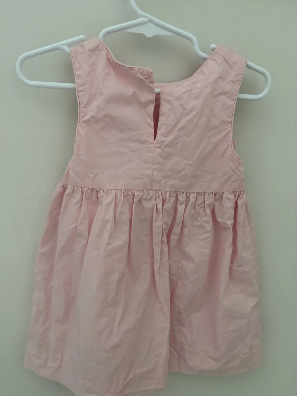 Zara Pink Dress with Contrasting Ties - Kids